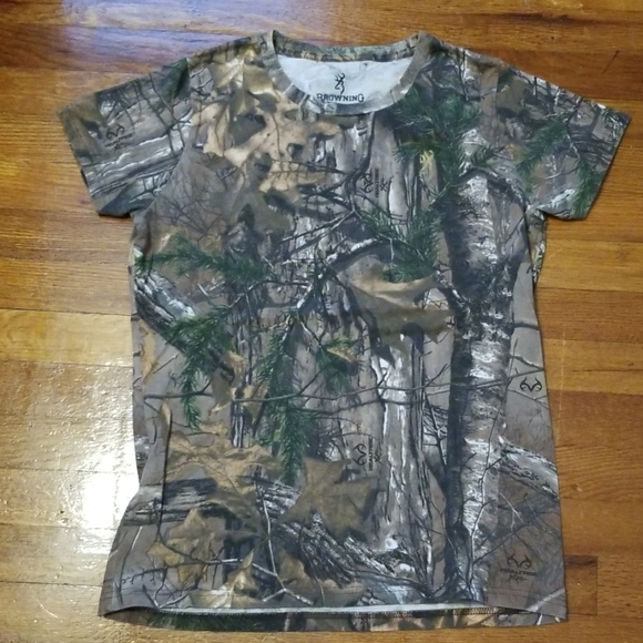 Two Camouflage Shirts Long Sleeve Button Down - Picture 4 of 7